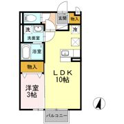コンフォート宮ノ陣の間取り画像
