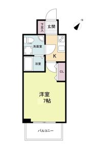 セレニテ神戸元町クレアの間取り画像