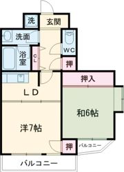 グランドパレスNS-3の間取り画像