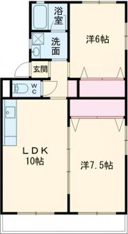 ベルモックの間取り画像