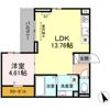 D-room箱崎の間取り画像