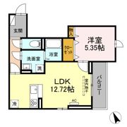D-room箱崎の間取り画像