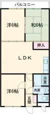 サングレースミハマの間取り画像