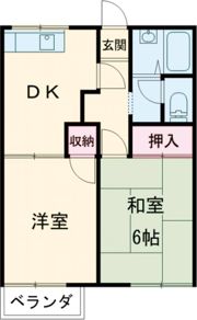 リバティハイツの間取り画像