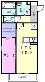 パミドール和の間取り画像