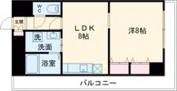 パシフィック神戸桜筋北館の間取り画像