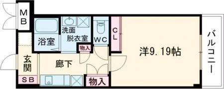 ジュネス宝殿駅前の間取り画像