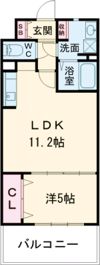 サンソレイユ新大宮の間取り画像