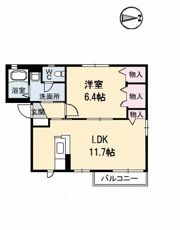 ロコモコハウスの間取り画像