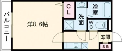 アマンダハウス2の間取り画像