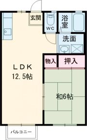 ラインヒルズ御門の間取り画像
