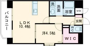 サムティ慶徳レジデンスⅡの間取り画像