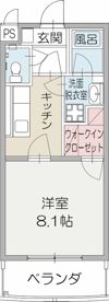 ヒルズタカオカの間取り画像