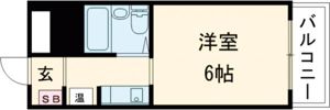 グリーンマンションの間取り画像