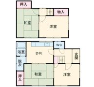 国分寺河野借家1の間取り画像