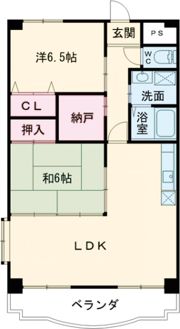 みゆきサンプラザの間取り画像