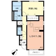 リールセゾンAの間取り画像