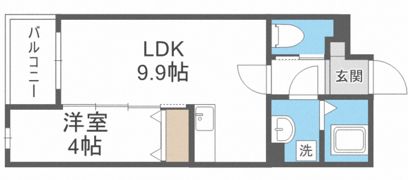 アヴァンセ千早の間取り画像
