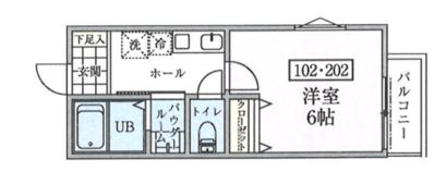 Esta大塚の間取り画像