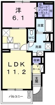 メゾンSK Ⅱの間取り画像