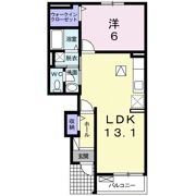 パルティーレ Ⅱの間取り画像