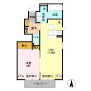 AN・ウイラードの間取り画像