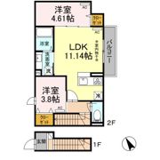 アヴァンス西調布の間取り画像
