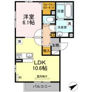 プレジールの間取り画像