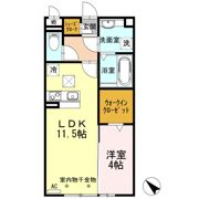 ウヴェルテュールの間取り画像