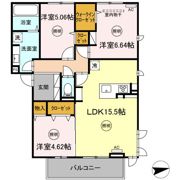 セントラルヴィラⅡの間取り画像