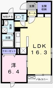グランアウローラⅧの間取り画像