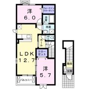 コンフォートⅠの間取り画像