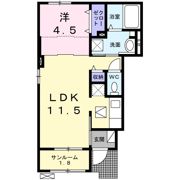 サンシャインの間取り画像