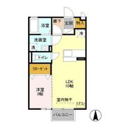 アプリコットの間取り画像