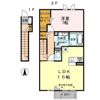 ウエストボヌールの間取り画像