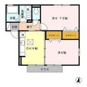シャトン・アイ A棟の間取り画像