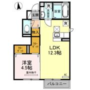 ヴァン・フレ川上の間取り画像