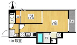 GRANDTIC LINES(ラインズ)の間取り画像