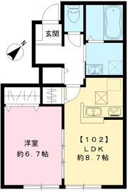 heights pine 正武の間取り画像