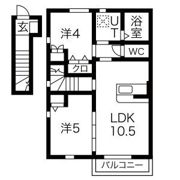 フルールの間取り画像
