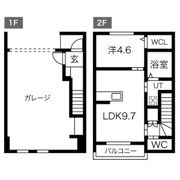 YMオートヴィラB棟の間取り画像