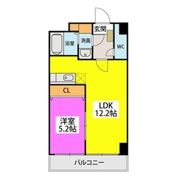 グロワール高宮の間取り画像