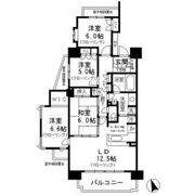 レジディア徳川の間取り画像
