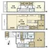 南千束戸建の間取り画像