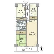 高尾パークハイツA棟の間取り画像