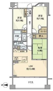 アークプラザ宮前平の間取り画像
