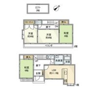 青柳戸建の間取り画像