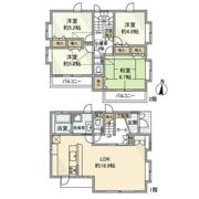 南町戸建の間取り画像