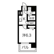 ファステート鶴舞駅前リヴェールの間取り画像