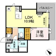 アトール テラス 柱の間取り画像